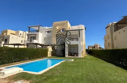 منزل مزدوج - 4 غرف نوم - 4 حمامات للبيع في انشنت ساندس ريزورت - الجونة - الغردقة - محافظة البحر الاحمر