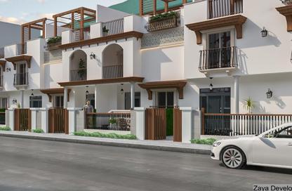 Townhouse - 4 - 4 for sale in Rose Ville - Dream Land - Al Wahat Road - 6 October City - Giza
