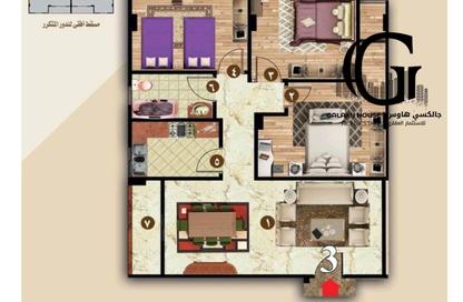 Apartment - 3 Bedrooms - 1 Bathroom for sale in 4th Neighborhood - 4th Area - Shorouk City - Cairo