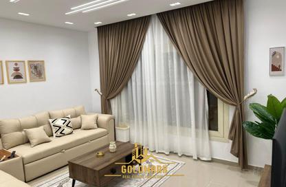 Apartment - 1 - 1 for rent in Palm Hills Village Gate - South Investors Area - New Cairo City - Cairo