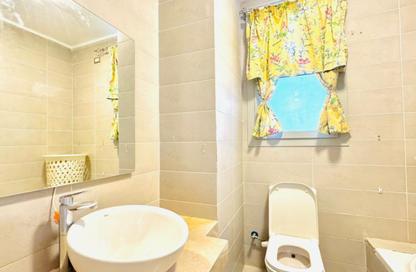 Apartment - 1 Bedroom - 1 Bathroom for rent in Palm Hills Village Gate - South Investors Area - New Cairo City - Cairo