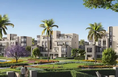 Apartment - 2 Bedrooms - 3 Bathrooms for sale in Garden Lakes - 6 October Compounds - 6 October City - Giza