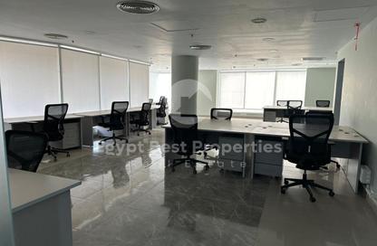 Office Space - Studio - 3 Bathrooms for rent in Mostafa Kamel Axis - The 1st Settlement - New Cairo City - Cairo