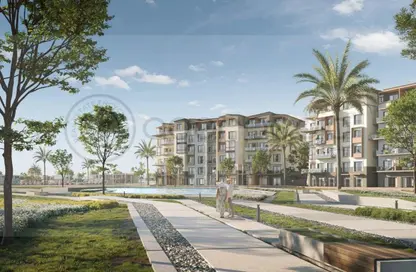 Apartment - 3 Bedrooms - 3 Bathrooms for sale in Garden Residence - Hyde Park - New Cairo City - Cairo