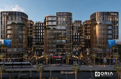 Retail - Studio - 4 Bathrooms for sale in El Mehwar El khadamy - Central Axis - 8th District - 6 October City - Giza