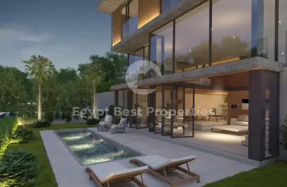 Apartment - 2 Bedrooms - 2 Bathrooms for sale in Swan Lake Residence - 5th Settlement Compounds - The 5th Settlement - New Cairo City - Cairo