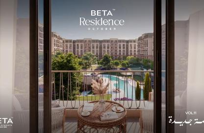 Apartment - 3 Bedrooms - 2 Bathrooms for sale in BETA Residence - Hadayek October - 6 October City - Giza