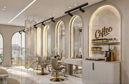 Shop - Studio - 3 Bathrooms for rent in North Teseen St. - The 5th Settlement - New Cairo City - Cairo