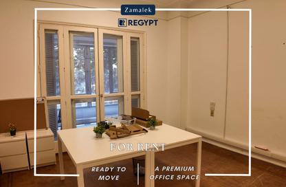 Office Space - Studio - 3 Bathrooms for rent in 26th July St. - Zamalek - Cairo