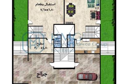 شقة - 4 - 3 للبيع في المنطقة ب - حى جنوب الاكايمية - مدينة القاهرة الجديدة - القاهرة