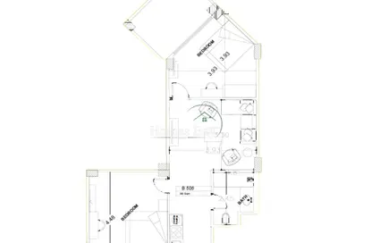 Apartment - 2 Bedrooms - 1 Bathroom for sale in Arabia Area - Hurghada - Red Sea