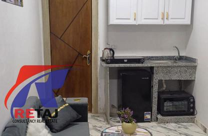 Apartment - Studio - 1 Bathroom for rent in Mohamed Naguib Axis - Abou El Houl - New Cairo City - Cairo
