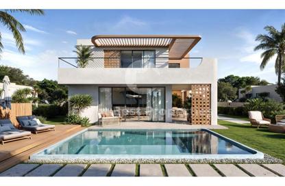 Villa - 5 Bedrooms - 6 Bathrooms for sale in Beit Al Bahr - Sidi Heneish - North Coast Villa - 5 Bedrooms - 6 Bathrooms for sale in Beit Al Bahr - Sidi Heneish - North Coast