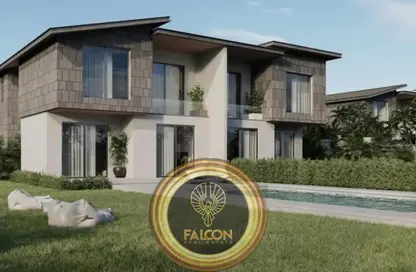 فيلا - 5 غرف نوم - 5 حمامات للبيع في كريك تاون - التجمع الاول - مدينة القاهرة الجديدة - القاهرة