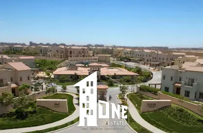 منزل مزدوج - 3 غرف نوم - 3 حمامات للايجار في اليفا - اب تاون كايرو - المقطم - القاهرة