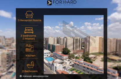 Apartment - 3 Bedrooms - 2 Bathrooms for sale in Al Rasafa St. - Moharam Bek - Hay Wasat - Alexandria