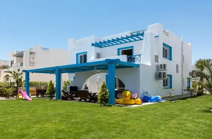 Twin House - 3 Bedrooms - 4 Bathrooms for sale in Mountain View - Ras Al Hekma - North Coast