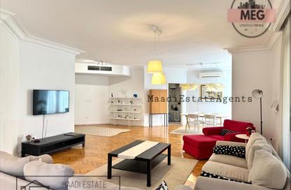 Apartment - 3 Bedrooms - 3 Bathrooms for sale in Sarayat Al Maadi - Hay El Maadi - Cairo