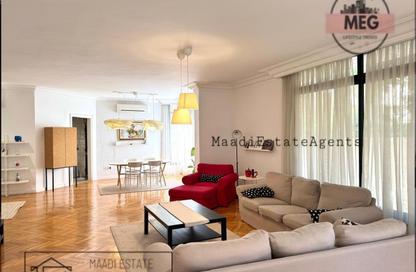 Apartment - 3 Bedrooms - 3 Bathrooms for sale in Sarayat Al Maadi - Hay El Maadi - Cairo