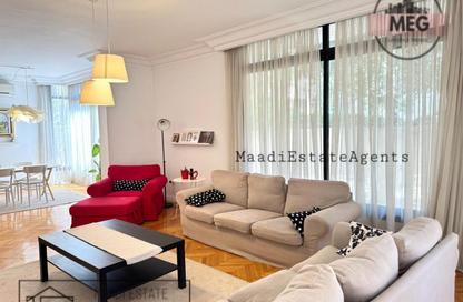 Apartment - 3 Bedrooms - 3 Bathrooms for sale in Sarayat Al Maadi - Hay El Maadi - Cairo