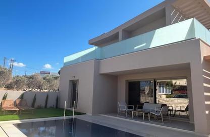 Townhouse - 3 Bedrooms - 3 Bathrooms for sale in Belong Villa Community - Al Wahat Road - 6 October City - Giza