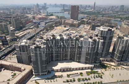 Office Space - Studio - 2 Bathrooms for sale in Maspero Business Tower - Maspero Triangle - Downtown - Cairo