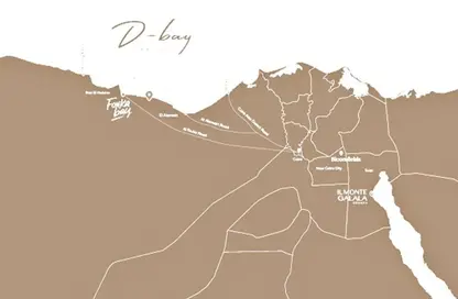 شاليه - 3 غرف نوم - 2 حمامات للبيع في دي-باي - قسم الضبعة - الساحل الشمالي