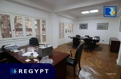 Office Space - 3 Bedrooms - 2 Bathrooms for rent in Mohamed Mazhar St. - Zamalek - Cairo