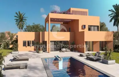 فيلا - 4 غرف نوم - 5 حمامات للبيع في انشنت ساندس ريزورت - الجونة - الغردقة - محافظة البحر الاحمر