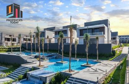 Twin House - 4 Bedrooms - 3 Bathrooms for sale in Patio Al Zahraa - Sheikh Zayed Compounds - Sheikh Zayed City - Giza