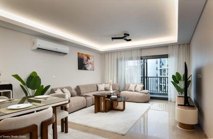 Apartment - 3 Bedrooms - 3 Bathrooms for rent in Park Side Residence - Zed Towers - Sheikh Zayed Compounds - Sheikh Zayed City - Giza