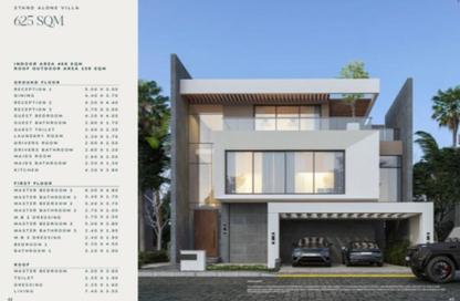 Villa - 6 Bedrooms - 7 Bathrooms for sale in Saada Compound - New Cairo City - Cairo