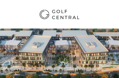 Office Space - 2 Bedrooms - 1 Bathroom for sale in Golf Central - Cairo Alexandria Desert Road - 6 October City - Giza