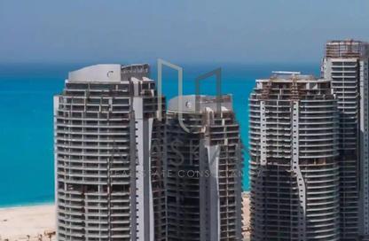 شاليه - غرفة نوم - 1 حمام للبيع في ذا جيت تاورز - مدينة العلمين الجديدة - العلمين - الساحل الشمالي