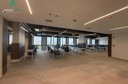 Office Space - Studio - 2 Bathrooms for rent in American University Housing District - 5th Settlement Compounds - The 5th Settlement - New Cairo City - Cairo