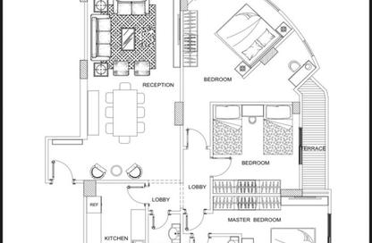 Apartment - 3 Bedrooms - 3 Bathrooms for sale in Al Andalus Buildings - Al Andalus District - New Cairo City - Cairo