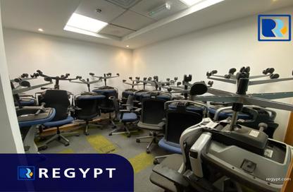 Office Space - Studio - 4 Bathrooms for rent in V90 - North Teseen St. - The 5th Settlement - New Cairo City - Cairo
