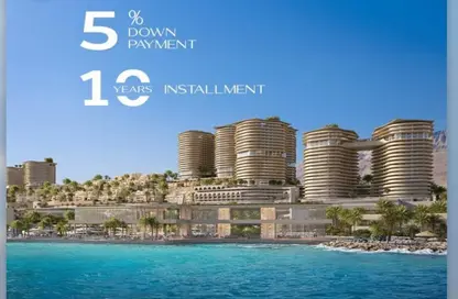 شقق فندقية - 2 غرف نوم - 2 حمامات للبيع في المونت جلاله - العين السخنة - السويس