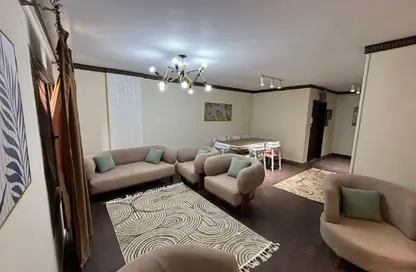 Apartment - 3 Bedrooms - 3 Bathrooms for rent in Omar Ibn Al Khattab St. - Rehab City Forth Phase - Al Rehab - New Cairo City - Cairo