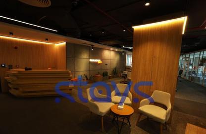Office Space - Studio - 4 Bathrooms for rent in South Teseen St. - The 5th Settlement - New Cairo City - Cairo