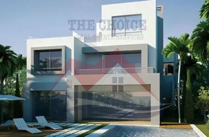 فيلا - 4 غرف نوم - 4 حمامات للبيع في بالم هيلز جولف اكستينشن - طريق الواحات - مدينة 6 أكتوبر - الجيزة