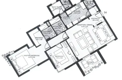 شقة - 2 غرف نوم - 4 حمامات للبيع في ايستاون - كمبوندات التجمع الخامس - التجمع الخامس - مدينة القاهرة الجديدة - القاهرة