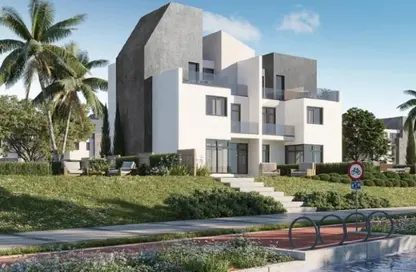 منزل مزدوج - 5 غرف نوم - 5 حمامات للبيع في ريفرز - مدينة زايد الجديدة - الشيخ زايد - الجيزة