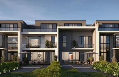 تاون هاوس - 4 غرف نوم - 4 حمامات للبيع في كلوب هيلز - محور 26 يوليو - مدينة 6 أكتوبر - الجيزة