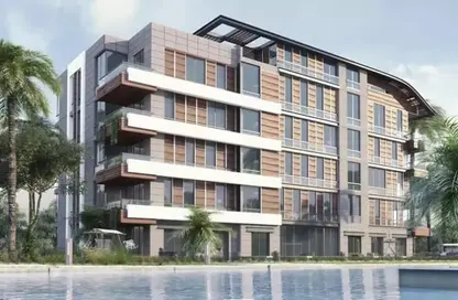 Apartment - 1 Bedroom - 2 Bathrooms for sale in Aljazi Marriott Residences - Mohamed Naguib Axis - North Investors Area - New Cairo City - Cairo
