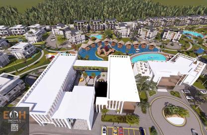 Chalet - Studio - 1 Bathroom for sale in Magawish Resort - Hurghada Resorts - Hurghada - Red Sea