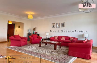 Apartment - 3 Bedrooms - 3 Bathrooms for rent in Street 254 - Degla - Hay El Maadi - Cairo Apartment - 3 Bedrooms - 3 Bathrooms for rent in Street 254 - Degla - Hay El Maadi - Cairo