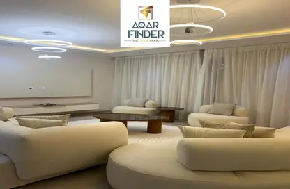 Apartment - 3 Bedrooms - 3 Bathrooms for rent in Village Views - Zed Towers - Sheikh Zayed Compounds - Sheikh Zayed City - Giza