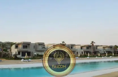 تاون هاوس - 3 غرف نوم - 2 حمامات للبيع في ازها الساحل الشمالي - راس الحكمة - الساحل الشمالي