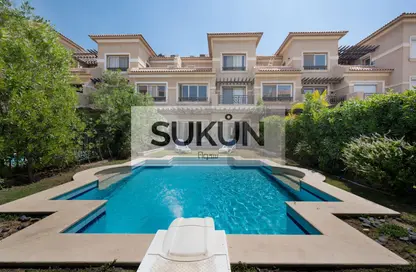 تاون هاوس - 5 غرف نوم - 5 حمامات للايجار في قطامية ديونز - كمبوندات القطامية - القطامية - مدينة القاهرة الجديدة - القاهرة